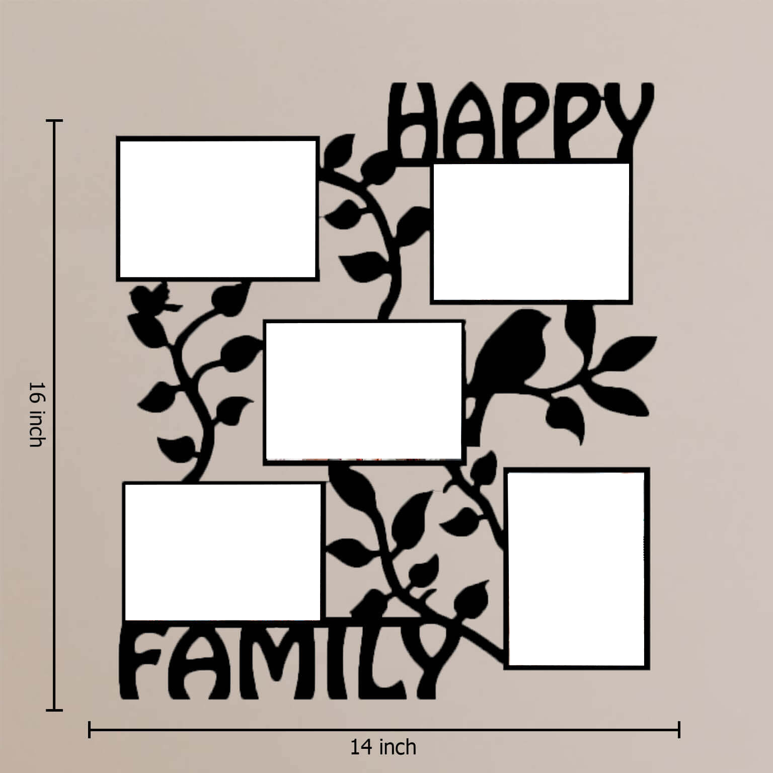 Preserve Precious Memories with Our Happy Family Photo Frame