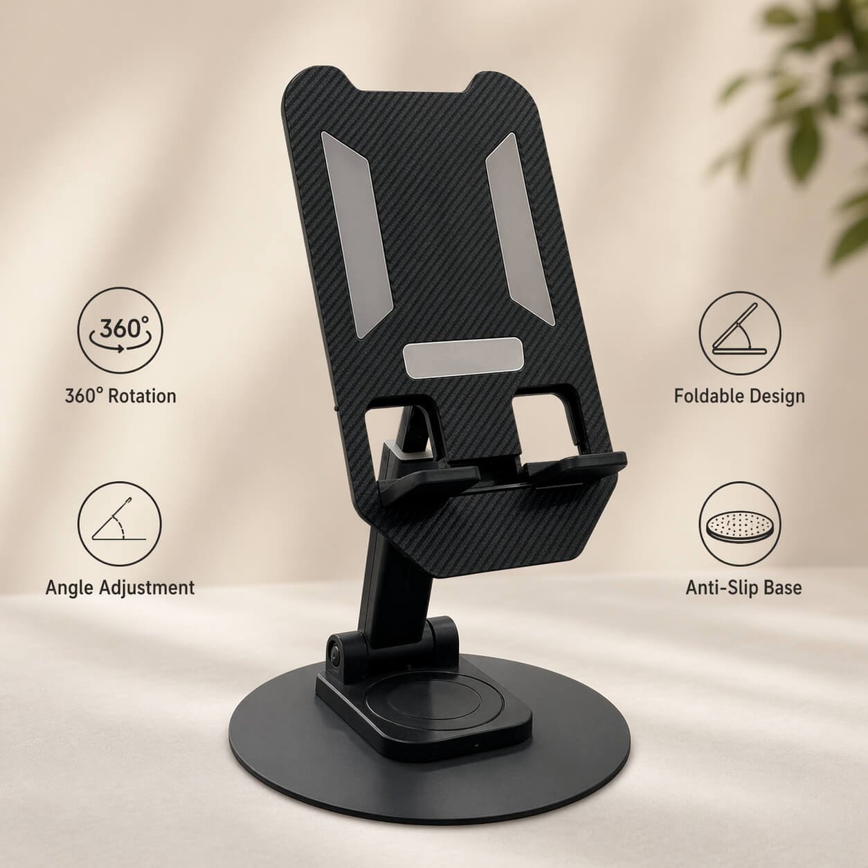 Rotating phone stand with Angle adjustment — corporate gift