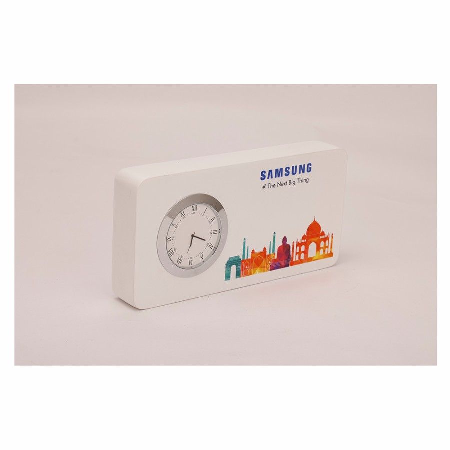 YuBingo Custom Logo Table Clock - Corporate Gift | Product image 2