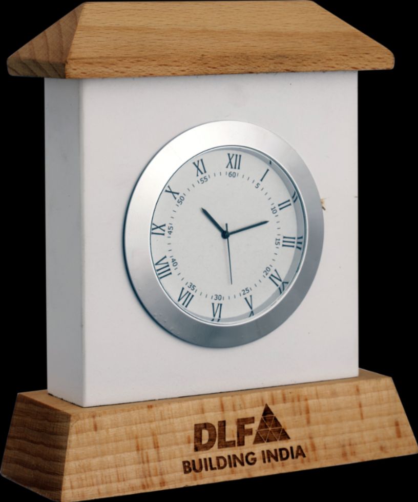 YuBingo Custom Logo Table Clock - Corporate Gift | YuBingo corporate table clock gift