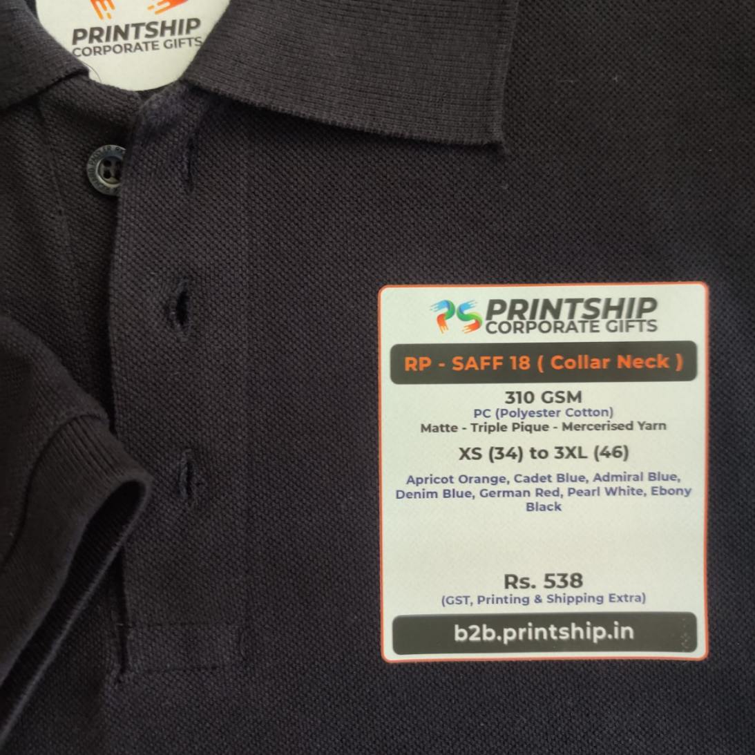 RP-SAFF 18 Polo T-Shirt Corporate Gift - Colour 1