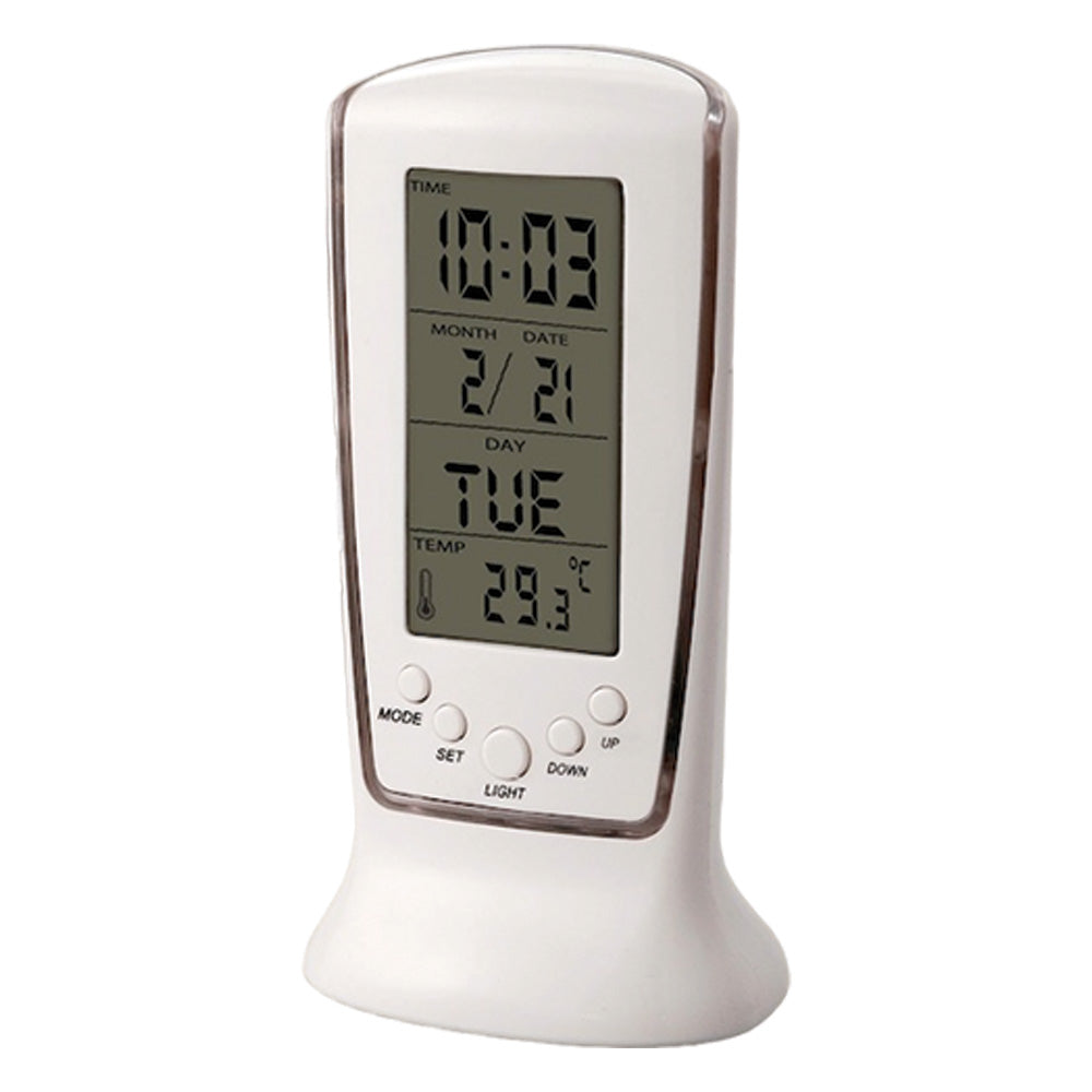YuBingo Backlit Table Clock With LCD Display And Multiple Features - Corporate Gift | Product image 3
