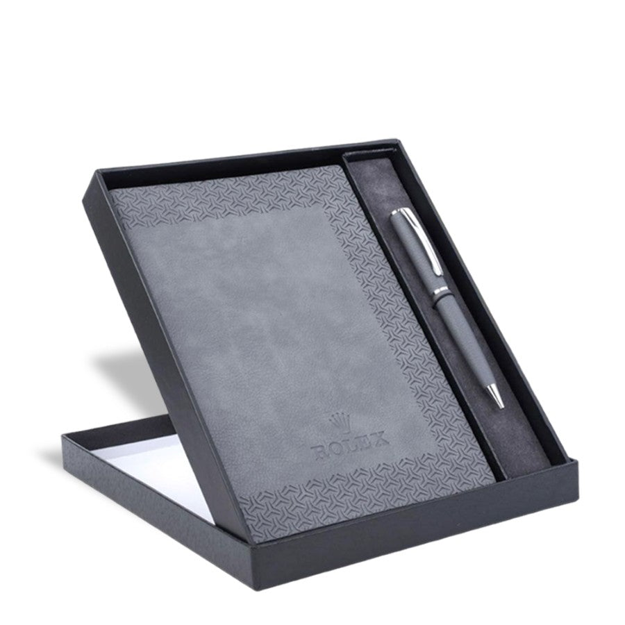 YuBingo Rolex Notebook With Metal Texture Pen Gift Set In Premium Box - Corporate Gift - image 2