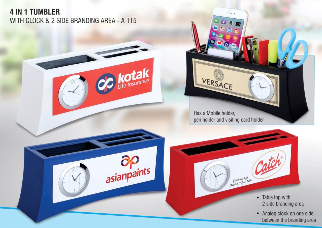 YuBingo Tumbler With Clock & 2 Side Branding Area - Corporate Gift | Product image 2