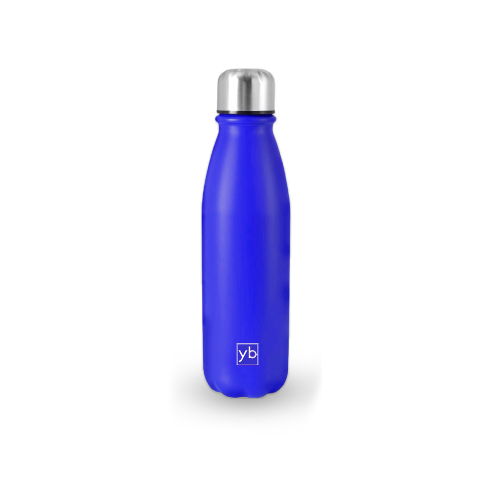 YuBingo Cola Metal Water Bottle with Steel Cap (600ml) - Household Item - Corporate Drinkware Gift - Water Bottles by YuBingo