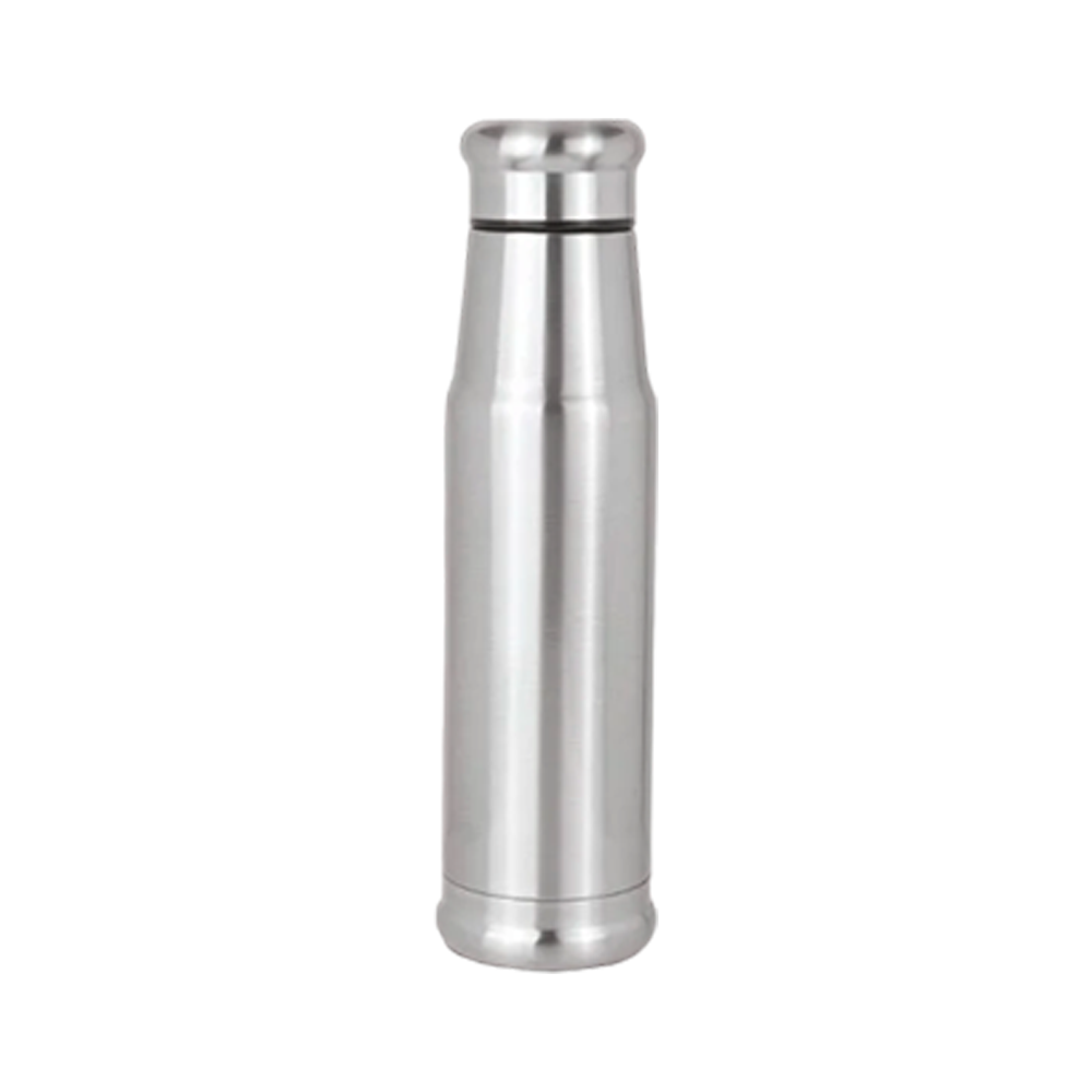 YuBingo Slim Cola Stainless Steel Vacuum Flask with PU Sleeve | 500 ml Approx - Corporate Drinkware Gift - Water Bottles by YuBingo