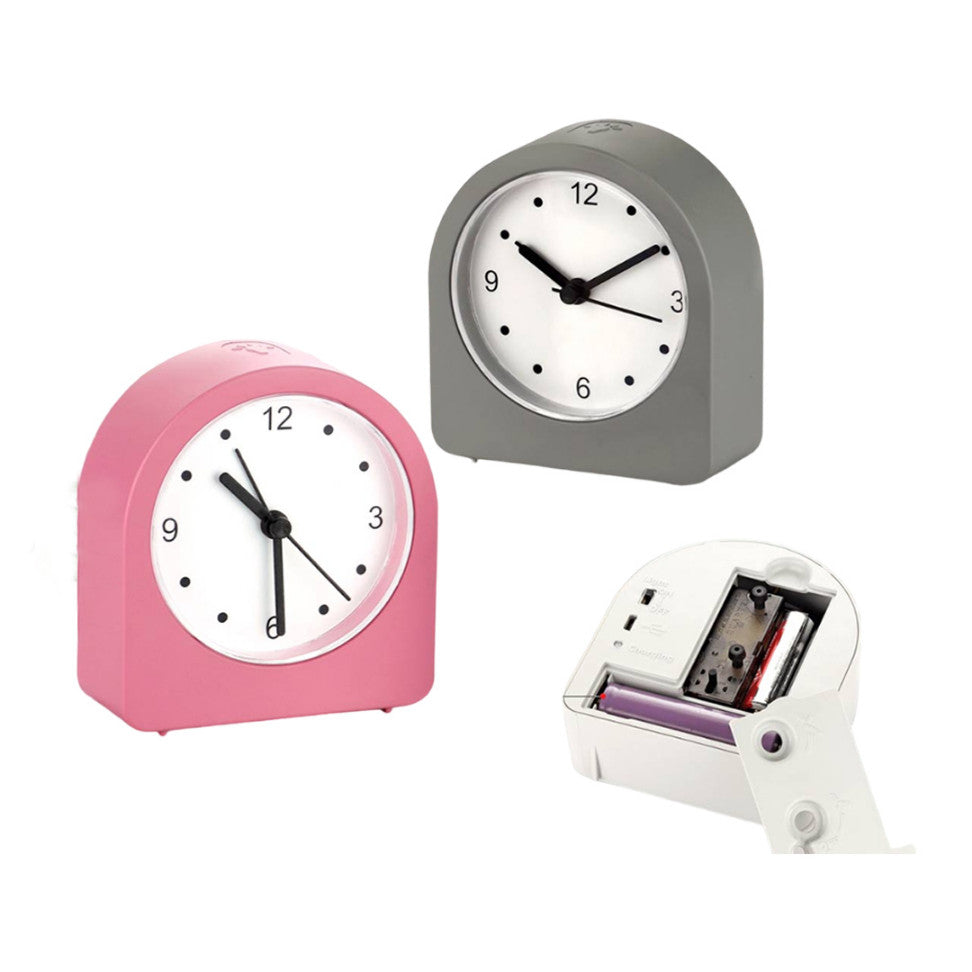 YuBingo Night Lamp Clock With Alarm And Super Sweep Movement | Rechargeable Lamp | 3 Level Backlight - Corporate Gift | Product image 3