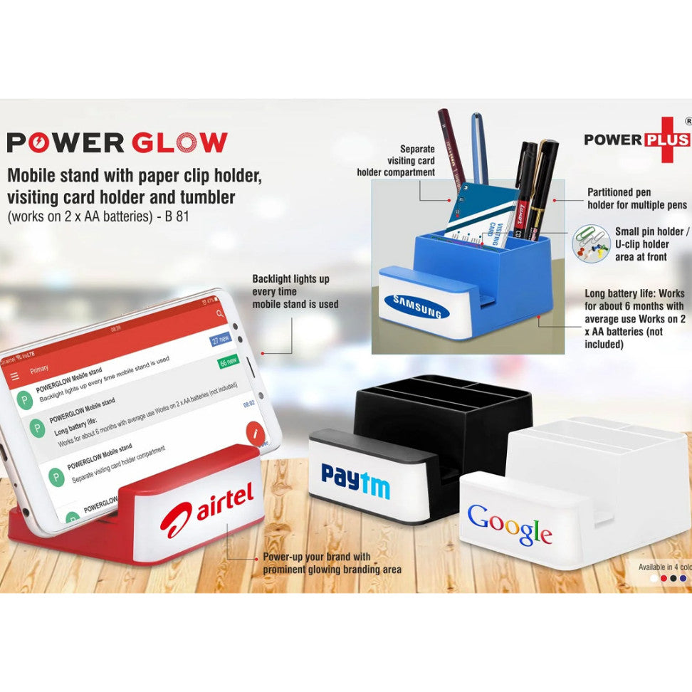 YuBingo PowerGlow Mobile Stand - Corporate Gift