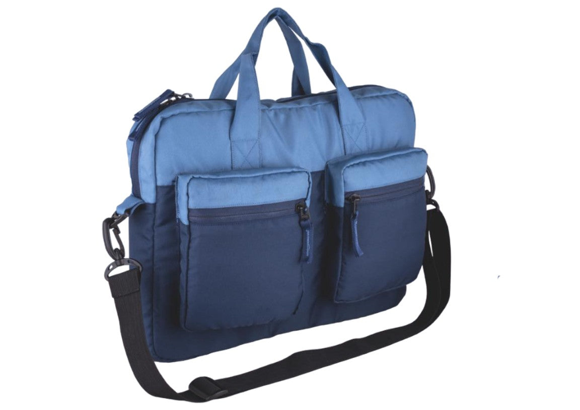 YuBingo Slim 2 Tone Laptop Bag With Double Outside Pockets - Corporate Gift | YuBingo corporate gift