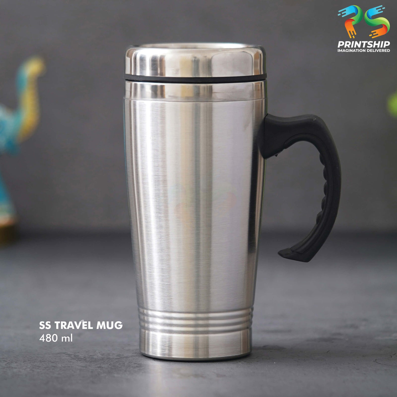 YuBingo Steel Stainless Steel Mug 480ML - Corporate Gift | Product image 5
