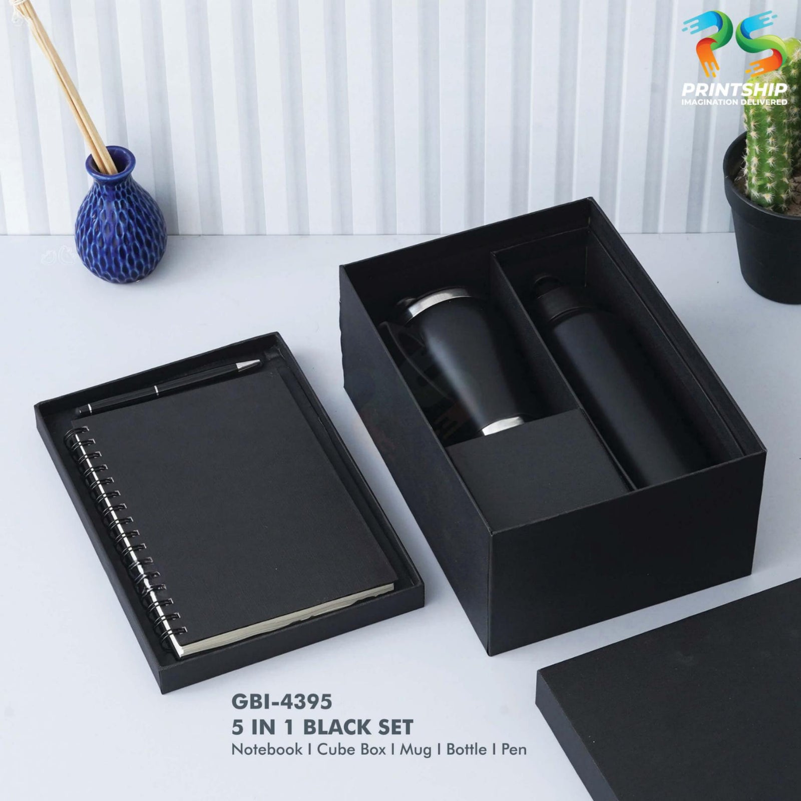 YuBingo Black Viro Notebook Gift Set - Corporate Gift - image 4