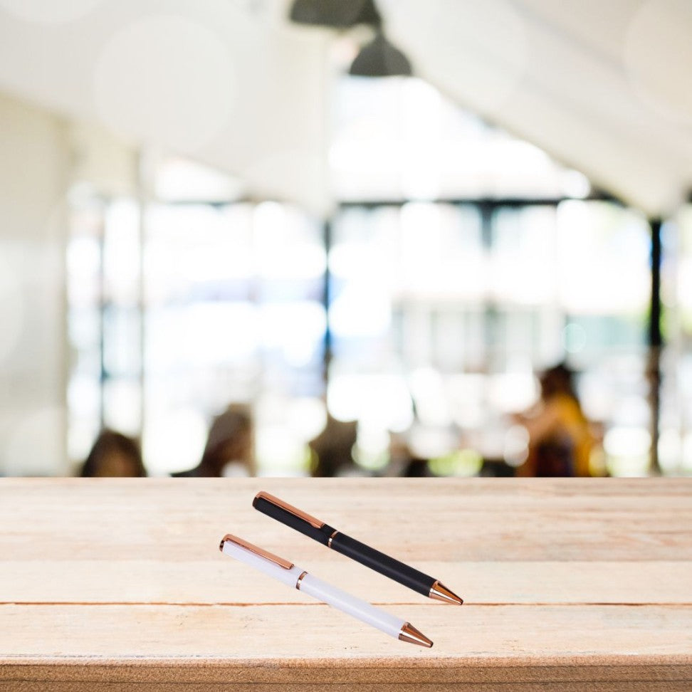YuBingo L186 Metal Pen With Twist Open Action - Rose Gold Finish - Corporate Gift | Product image 2