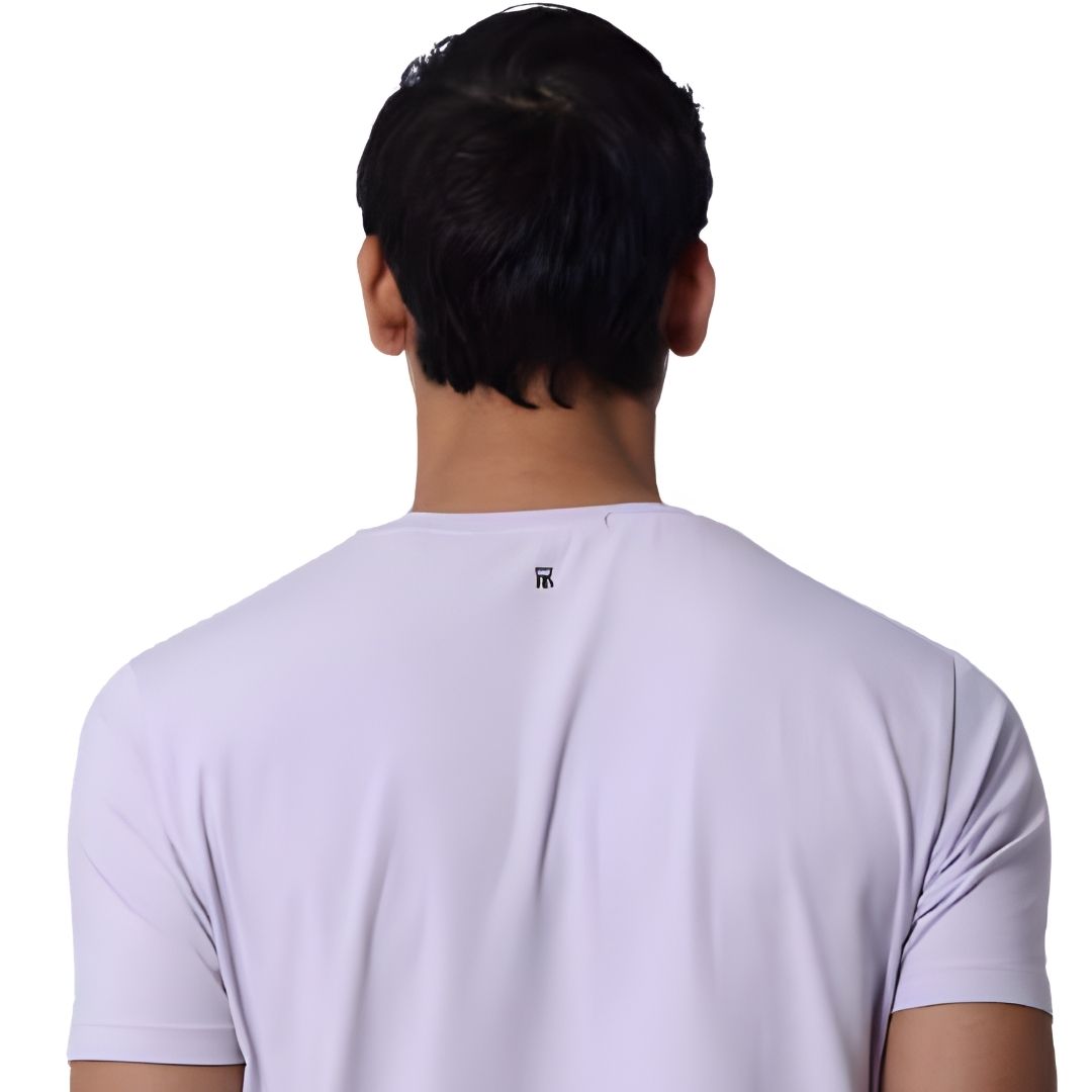 Rare Rabbit Signature Round Neck Unisex Tee – Lavender