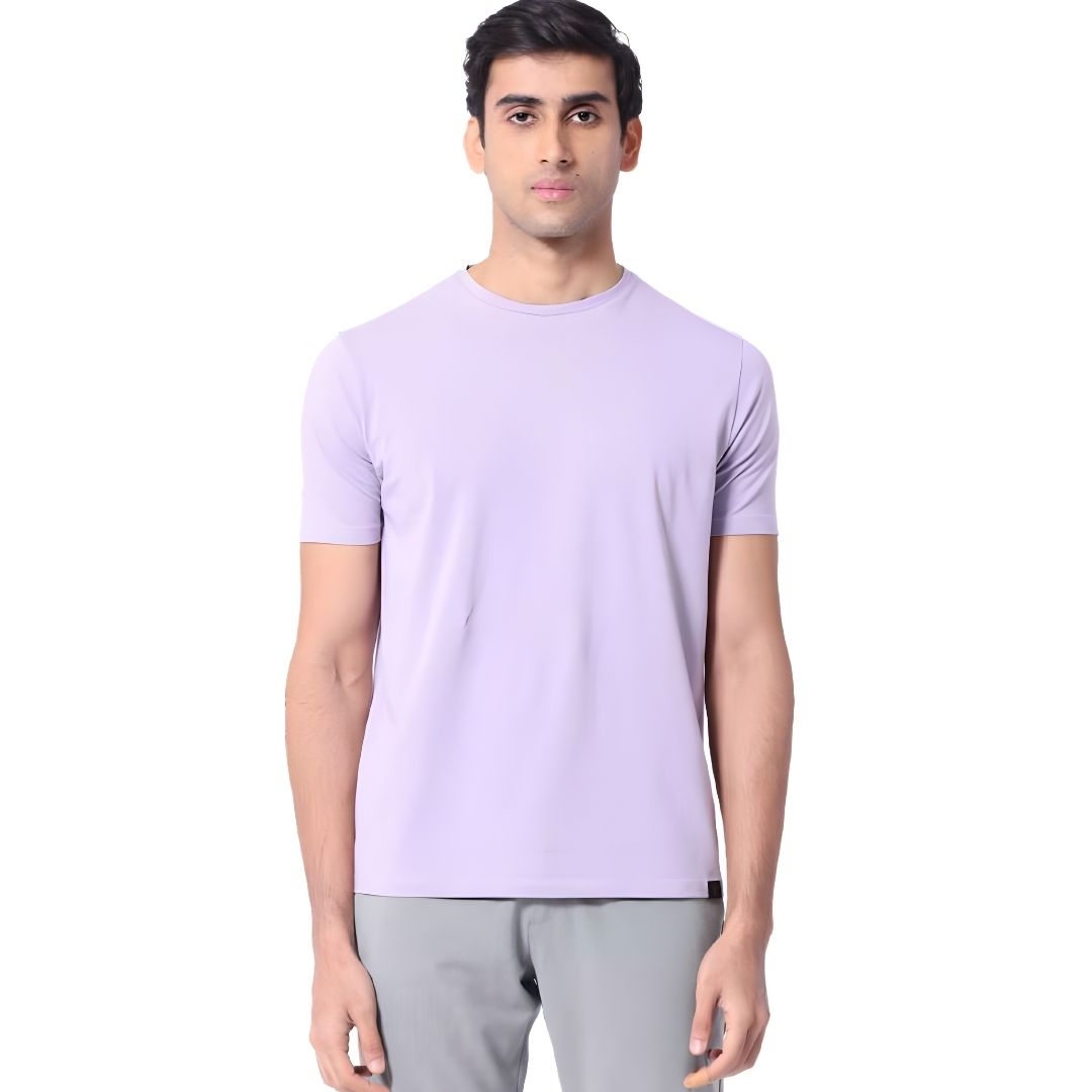 Rare Rabbit Signature Round Neck Unisex Tee – Lavender