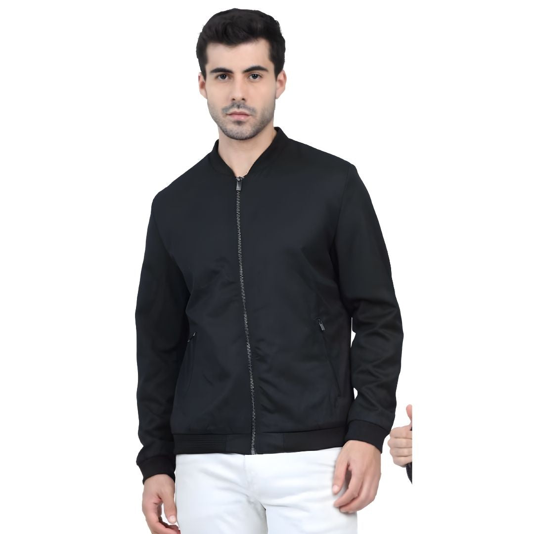 Rare Rabbit Signature Unisex Black Jacket