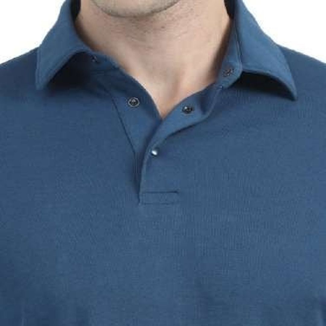 Rare Rabbit Signature Polo – Teal Blue