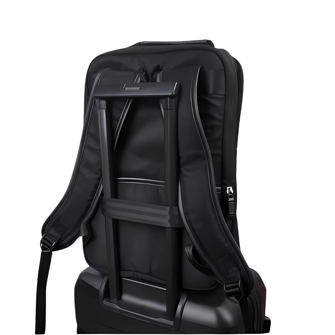 Castillo Milano Jordan stylish backpack front view with dual compartments