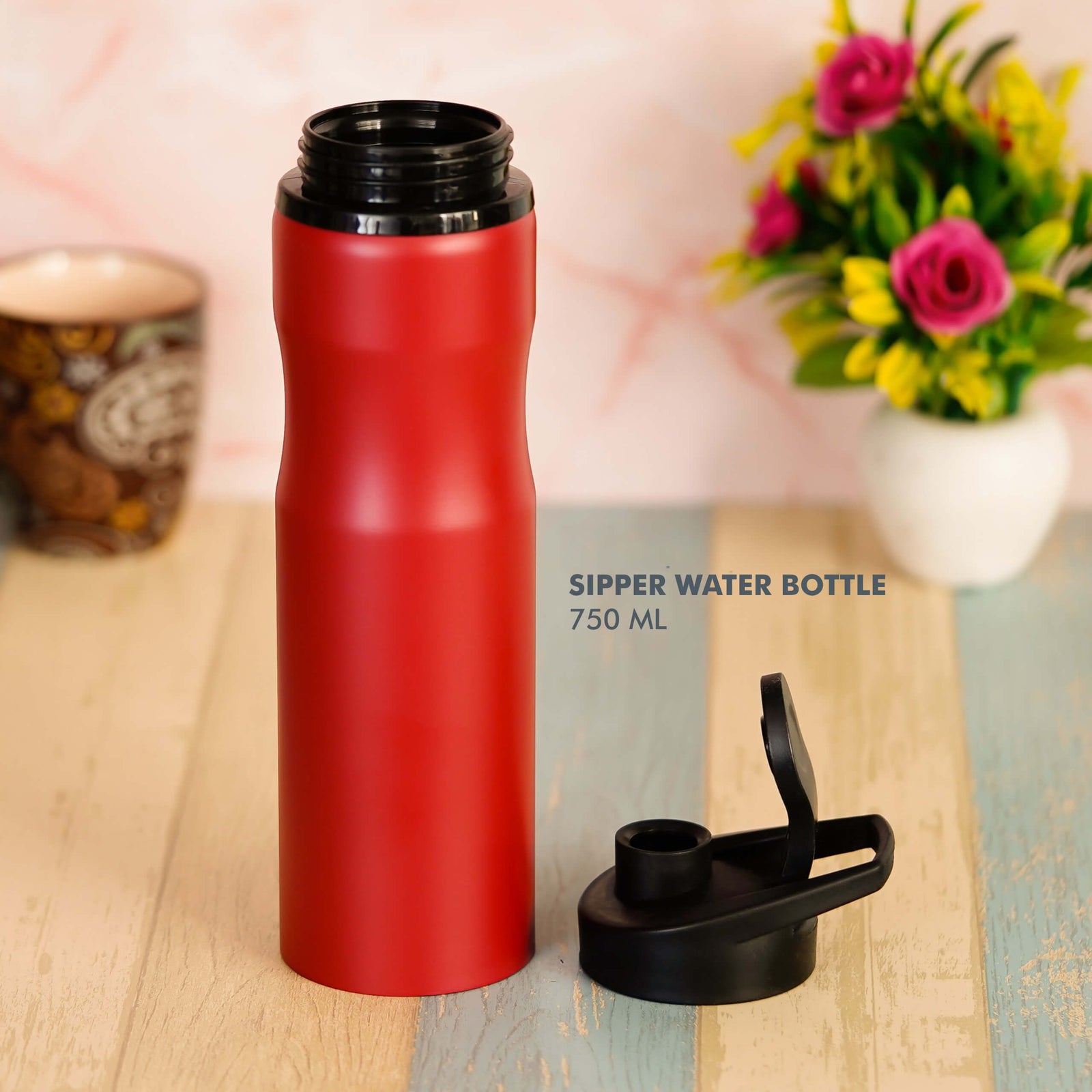 Customizable Red Sipper Bottle - 750 ML - product image 3