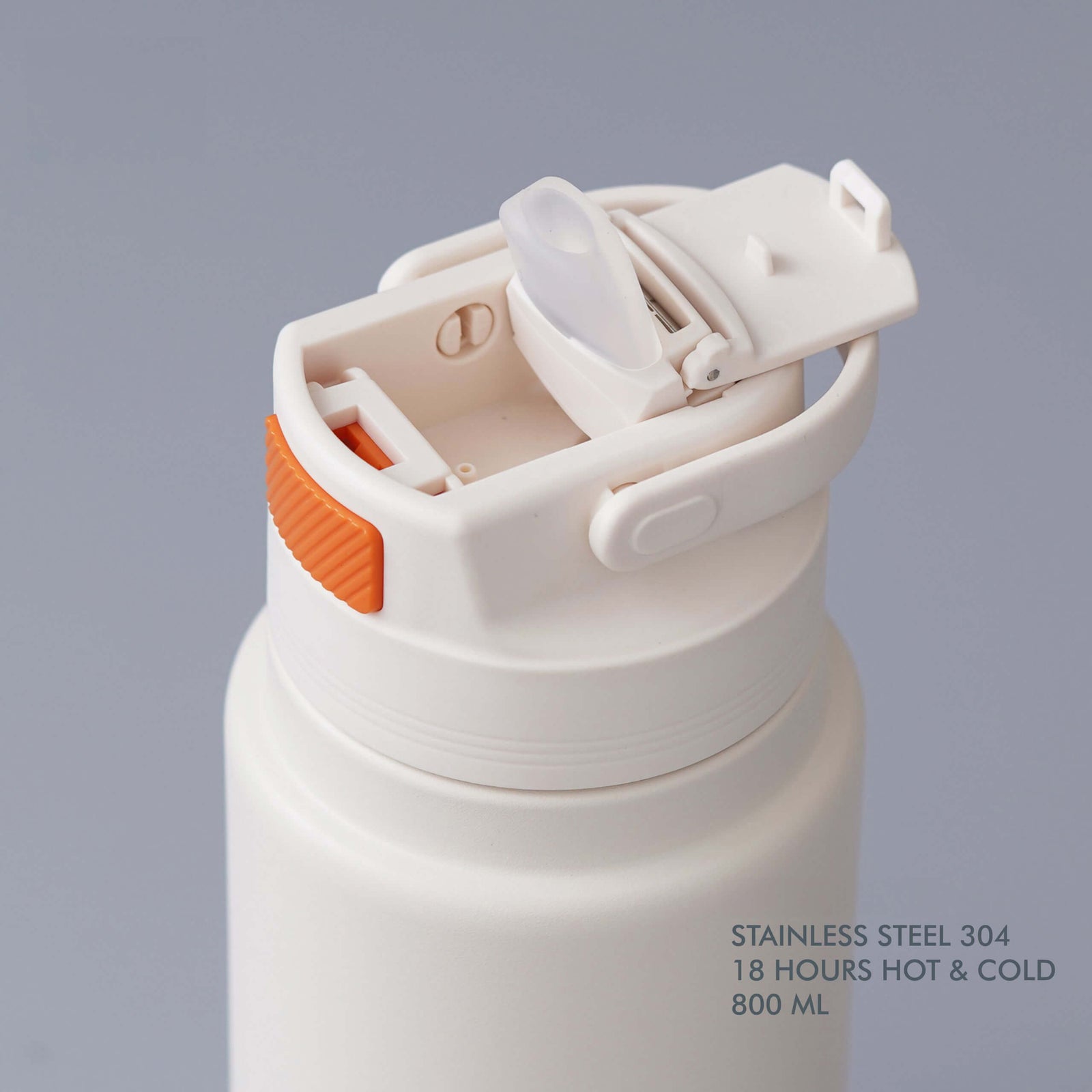 White Stainless Steel Bottle - 800 ML - product image 4