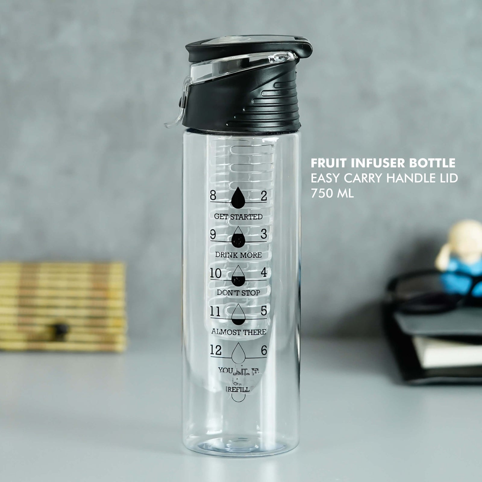 Personalized Fruit Infuser Plastic Bottle - Stay Motivated - product image 2