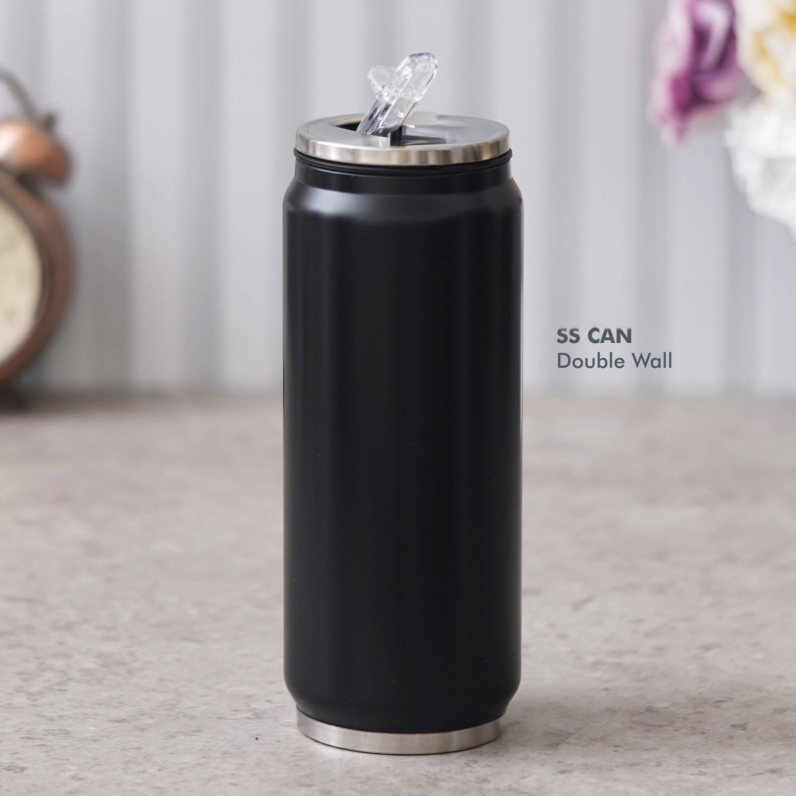 Customizable Black Stainless Steel Can - Perfect for Your Favorite Beverages - product image 5