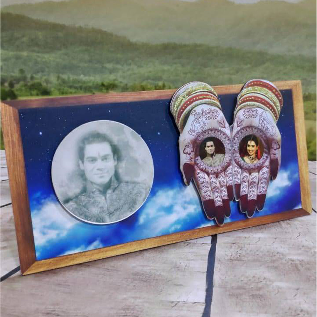 Mehendi Design Magnetic Frame