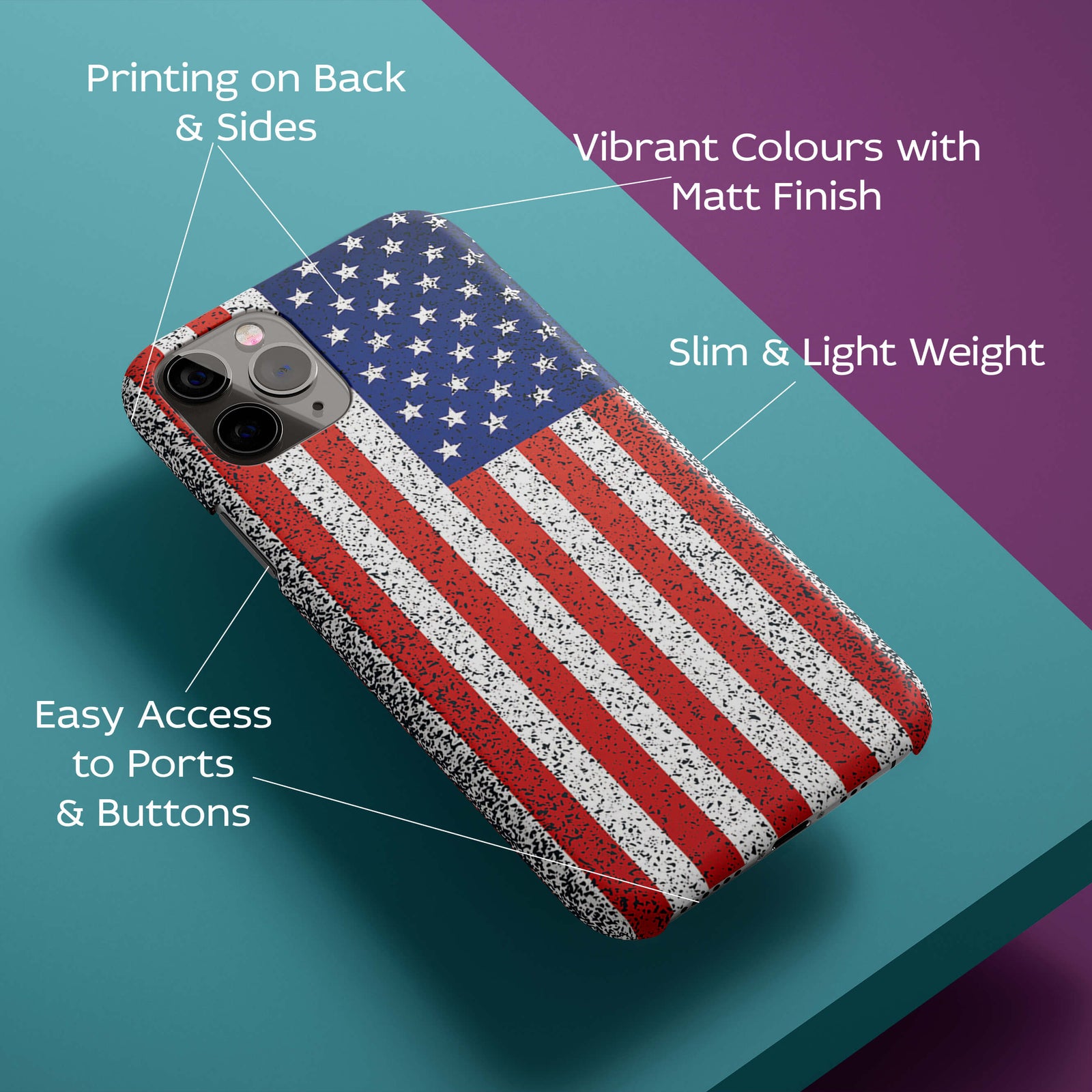 America Back Cover for HardPlasticH0176Hard Plastic-Image 2