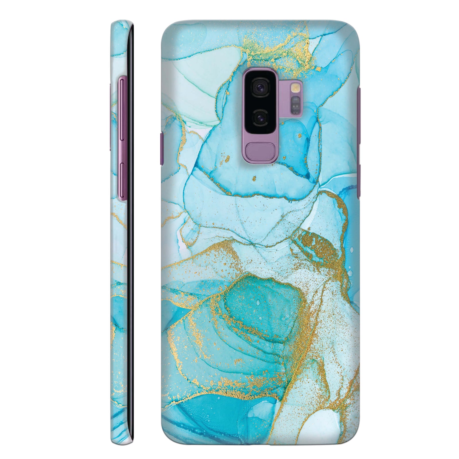 Blue Previous Marble Back Cover for HardPlasticIK0028Hard Plastic