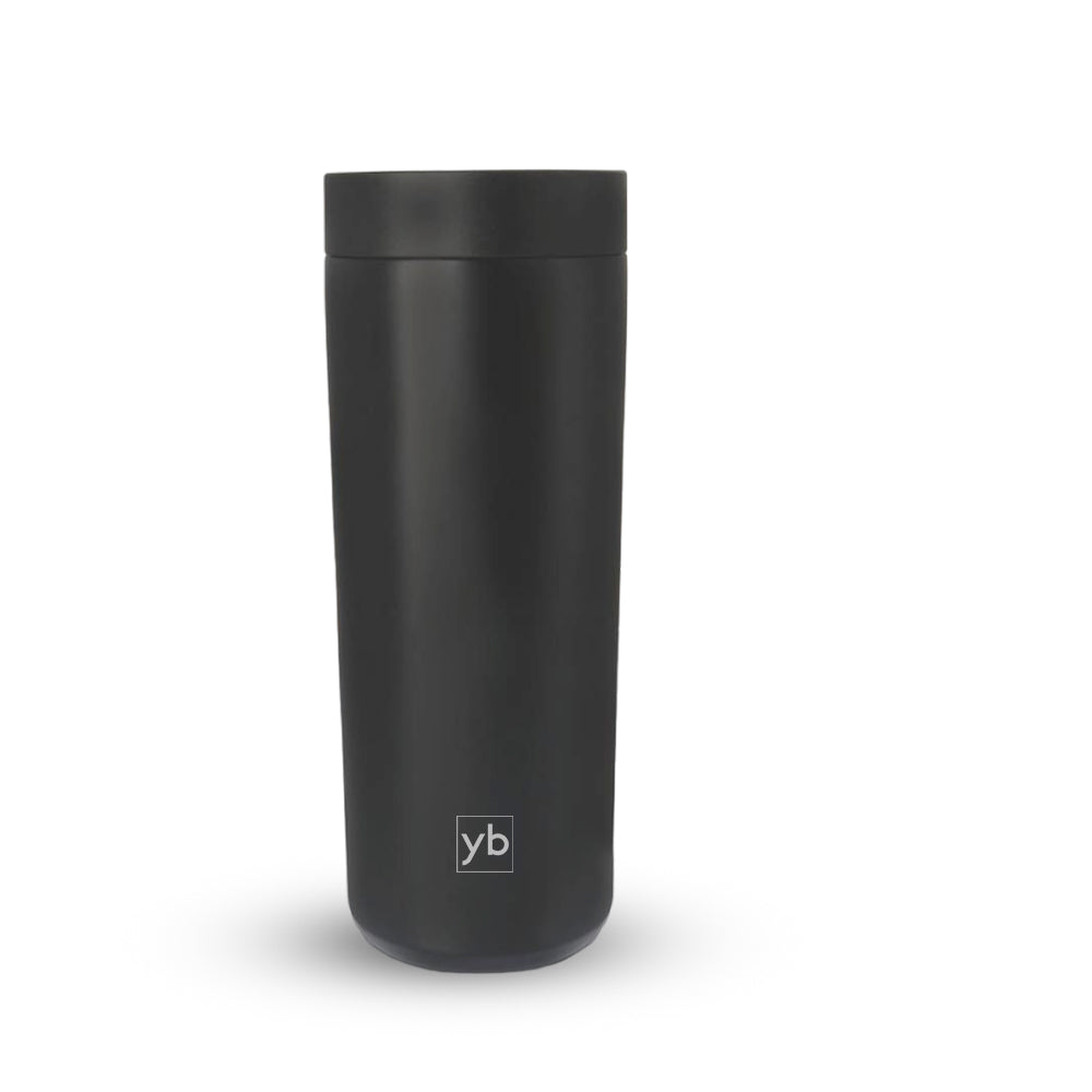 Keep Your Beverage Hot or Cold Anywhere with Our Straight Steel Vacuum Flask - corporate gift by YuBingo
