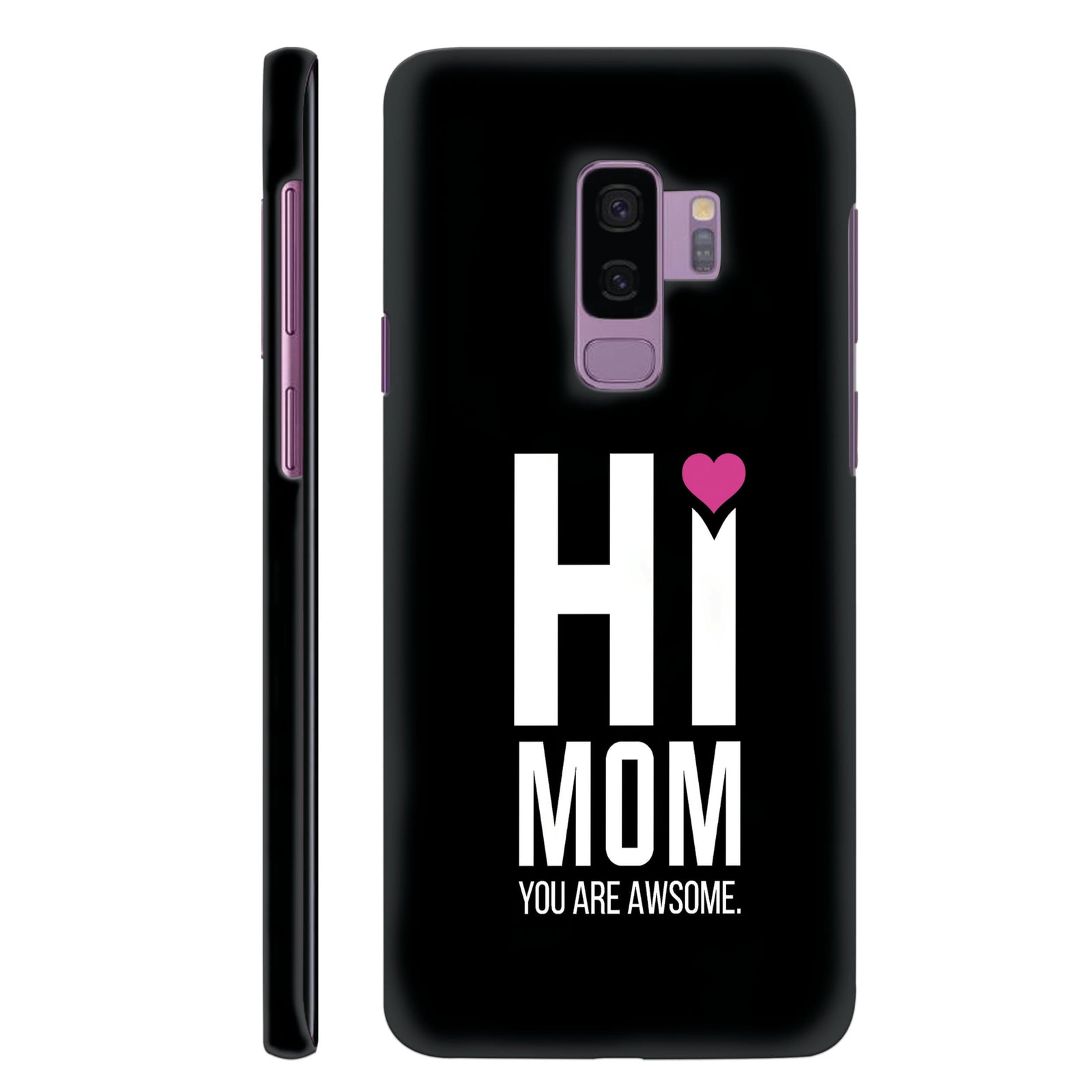 Mom You Are Awesome Back Cover for HardPlasticP0846Hard Plastic