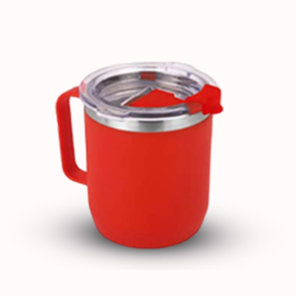 Oscar Stainless Steel Coffee Mug with Handle and Flip Top Lid - Leakproof, 350ml Capacity, Available in 4 Colors - product image 2