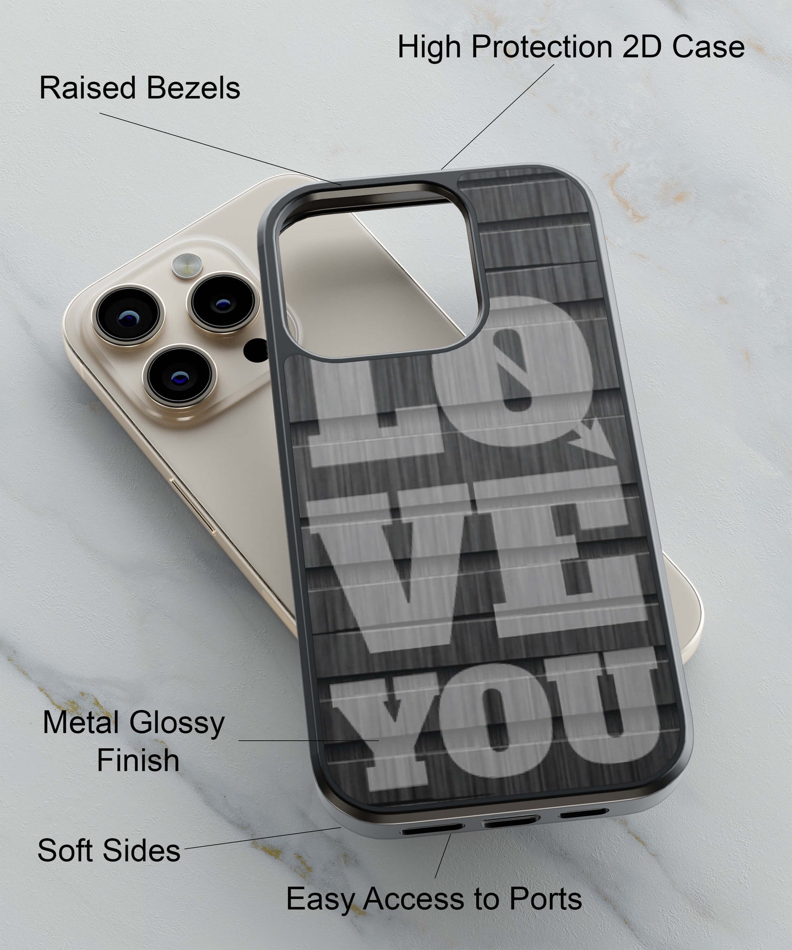Proposal Quote Illustration Back Cover for 2D Hybrid TPU And Metal CaseBT0201Hybrid Metal TPU-Image 2