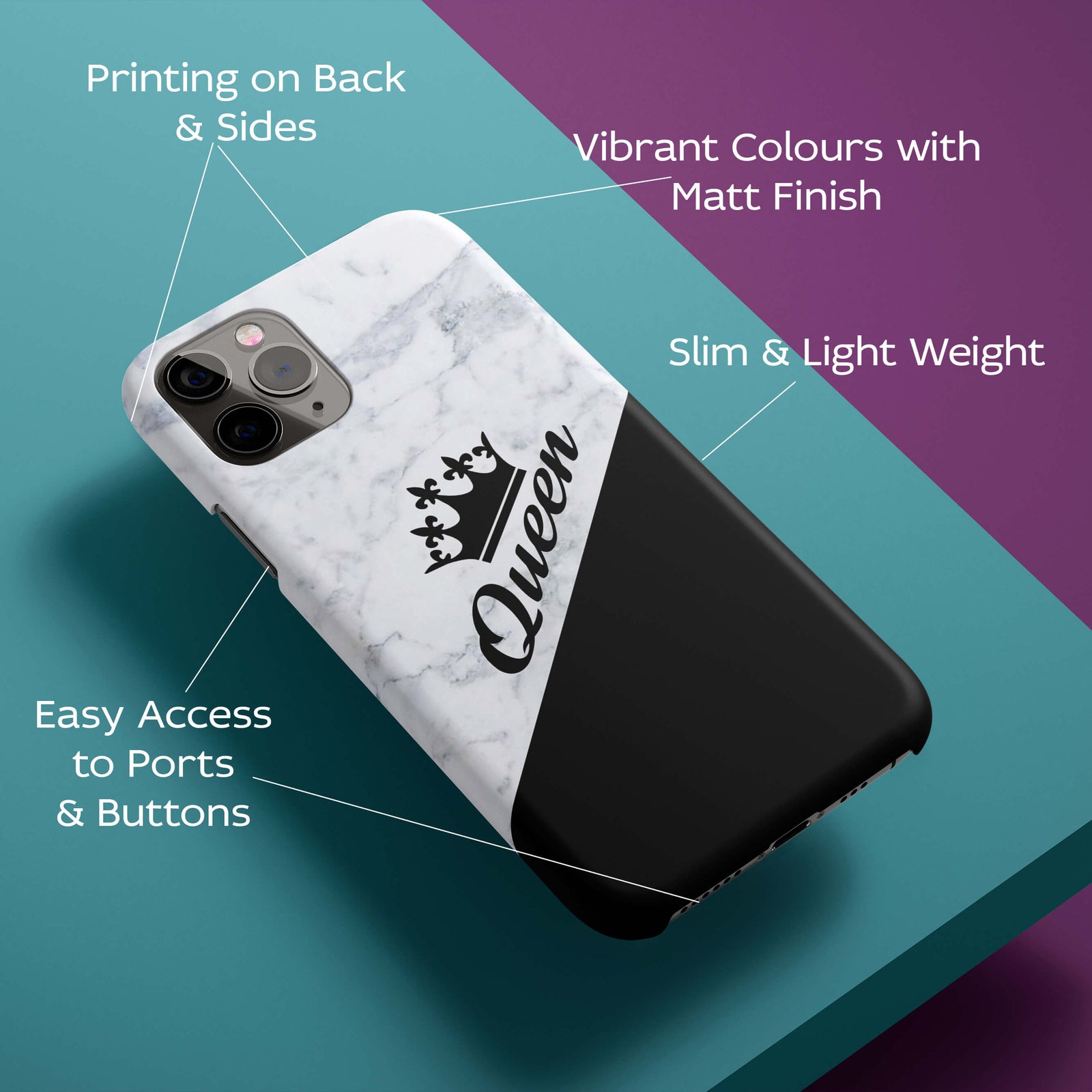 The Queen Back Cover for HardPlasticAA0057Hard Plastic-Image 2