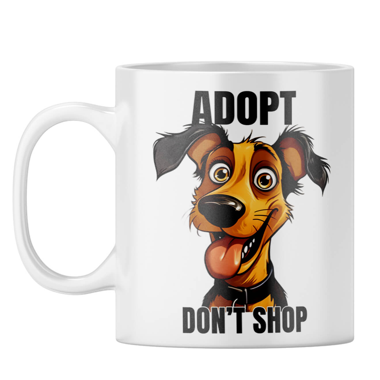 Adopt Coffee Mug White