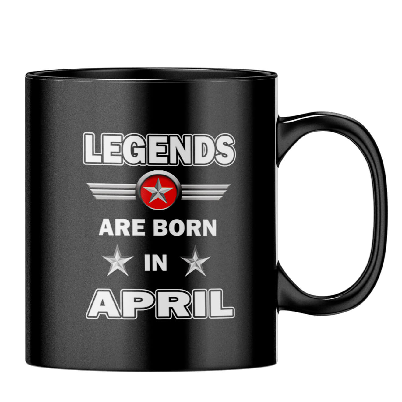 April Legends Coffee MugB-Black