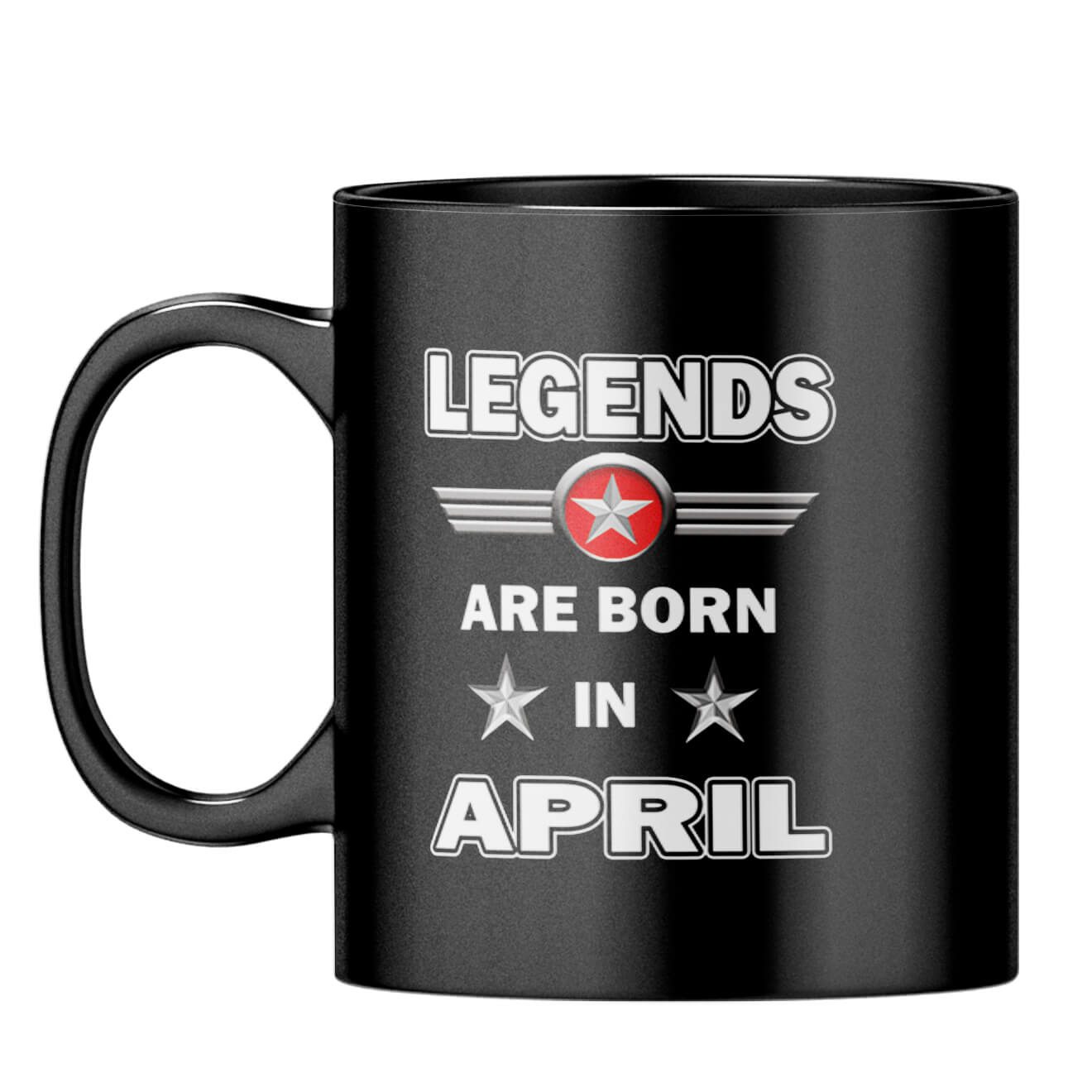 April Legends Coffee Mug Black