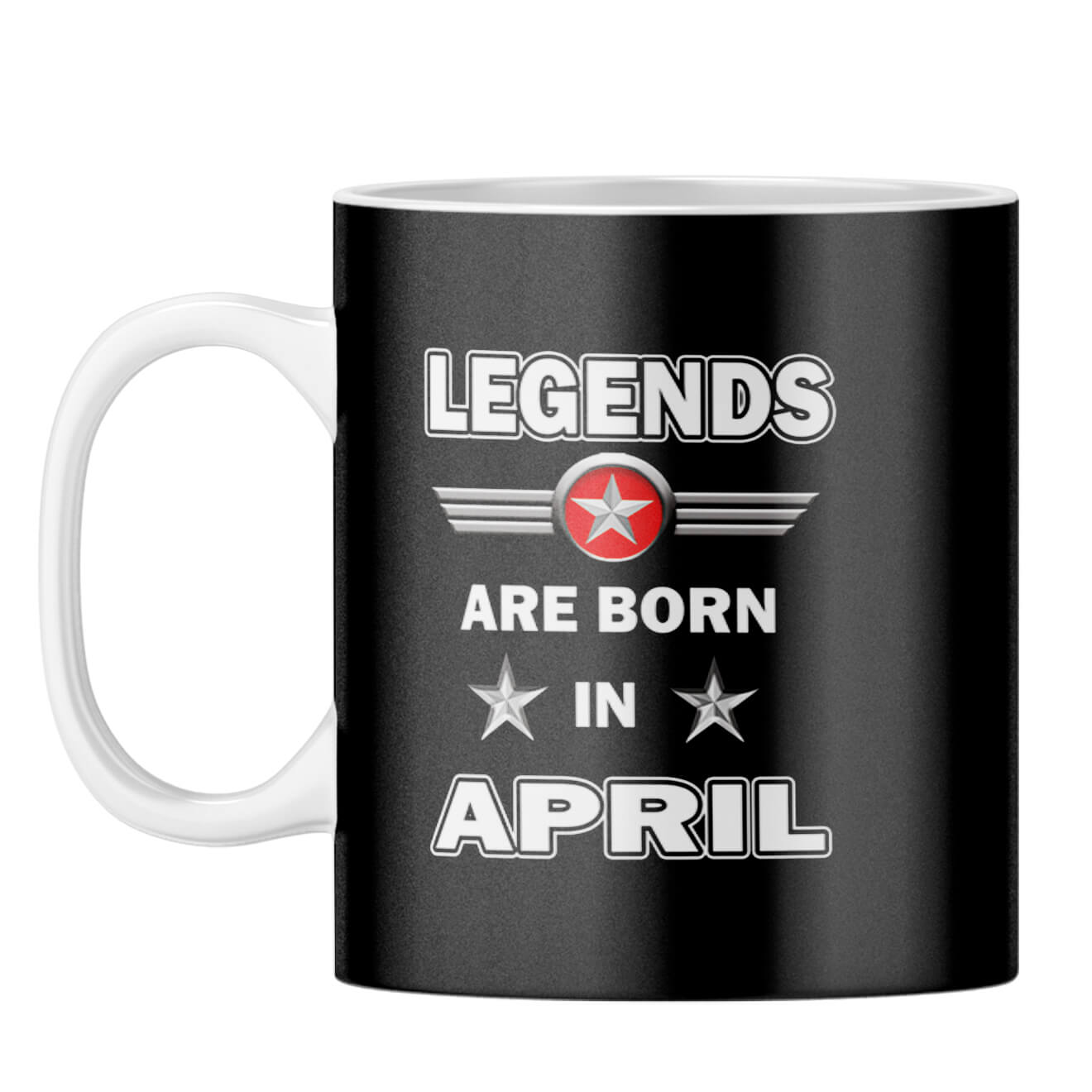 April Legends Coffee Mug White
