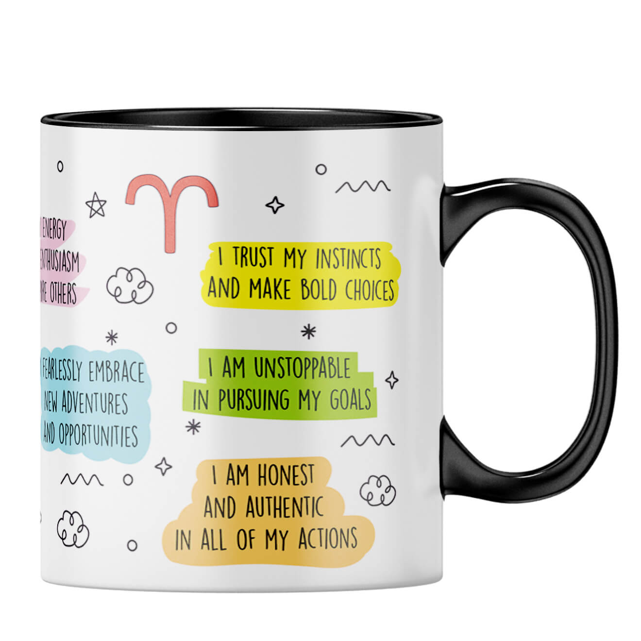 Aries Coffee MugB-Black