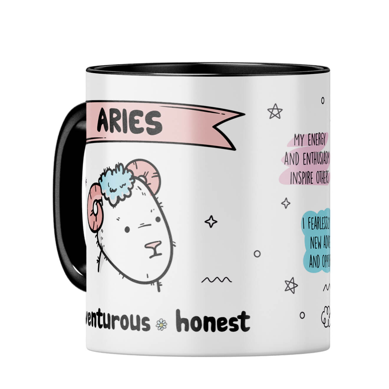 Aries Coffee MugC-Black