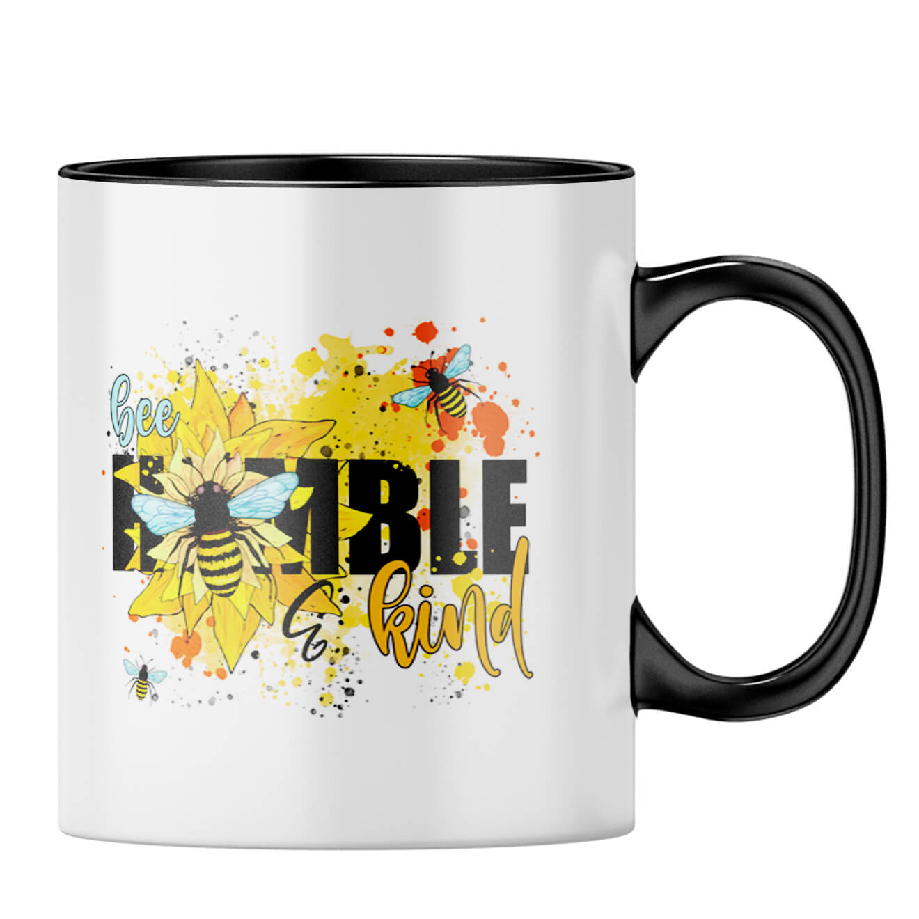 Be Humble Be Kind Coffee MugB-Black