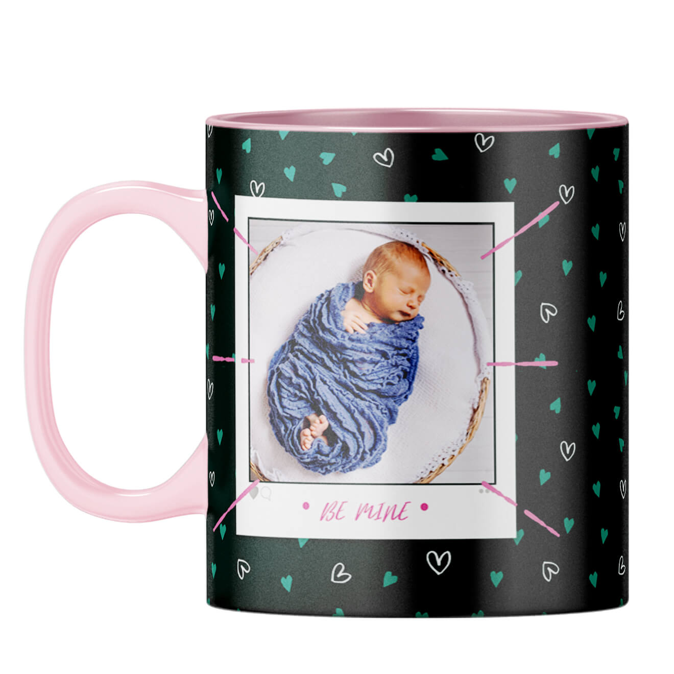 Be Only Mine Coffee Mug Pink