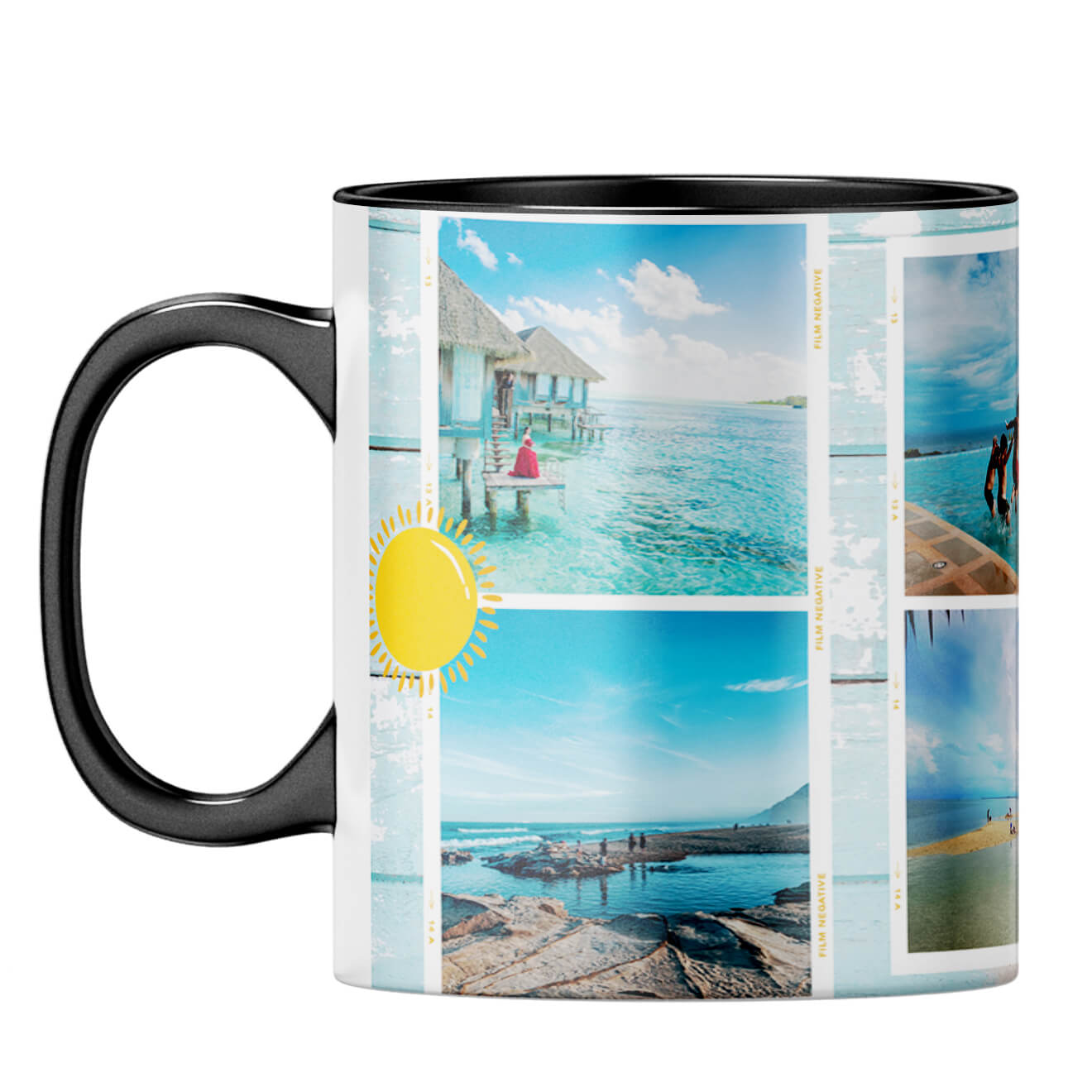 Beach Moments Coffee MugF-Black