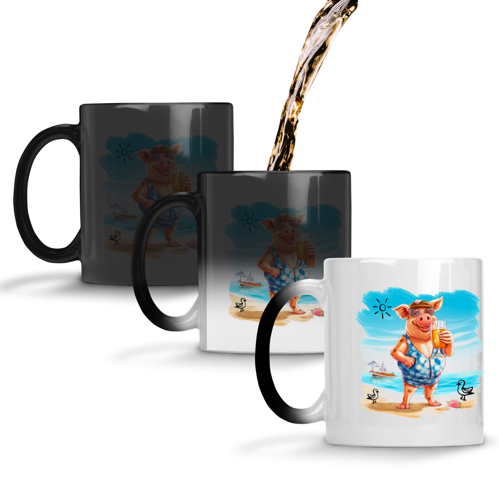 Beach Smart Coffee Mug Magic