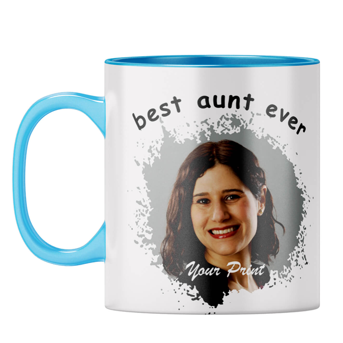 Best Aunt Coffee Mug Light Blue