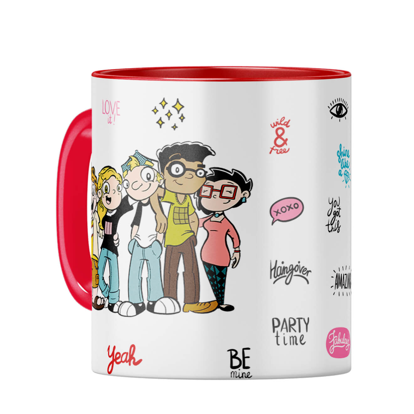 Best Gift for Friends Coffee Mug Red
