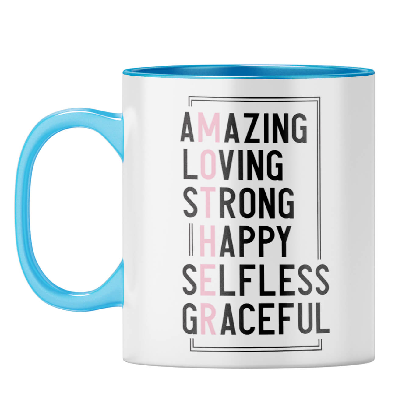 Best Gift For Mom Birthday Coffee Mug Light Blue
