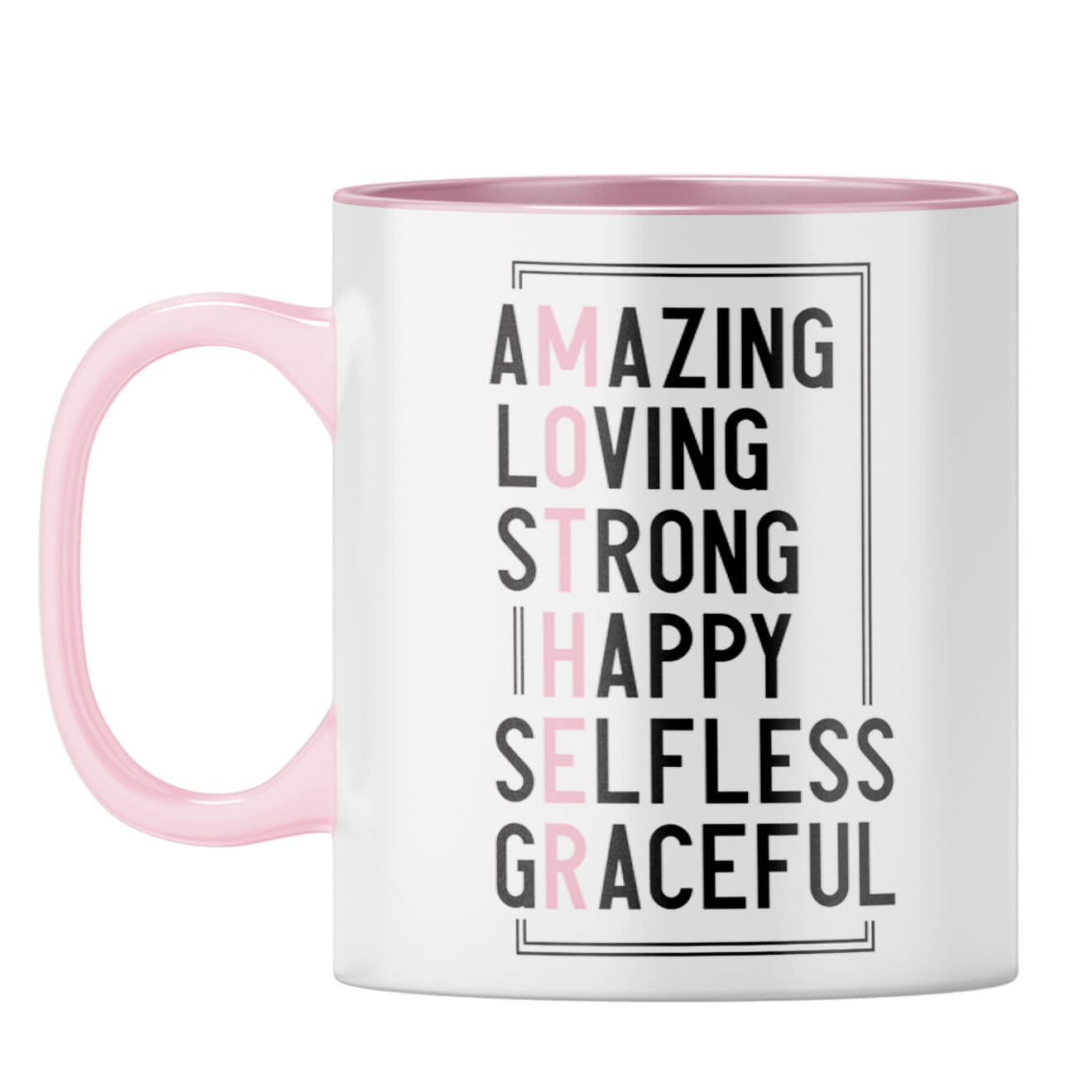 Best Gift For Mom Birthday Coffee Mug Pink