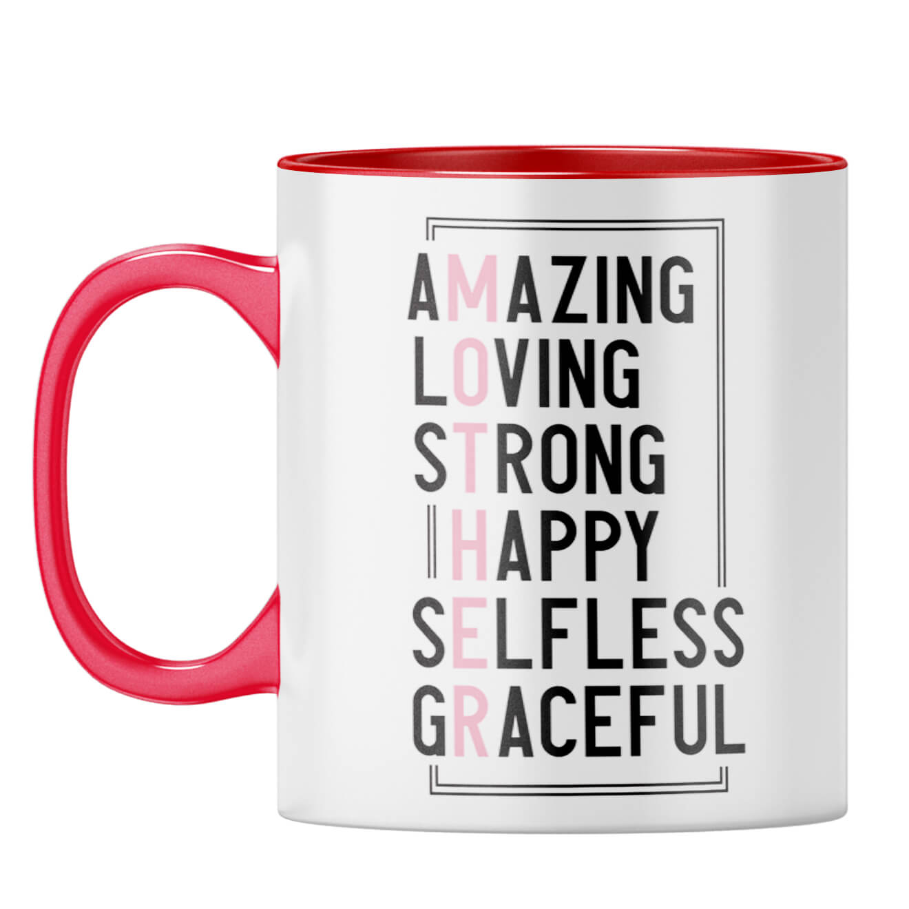 Best Gift For Mom Birthday Coffee Mug Red