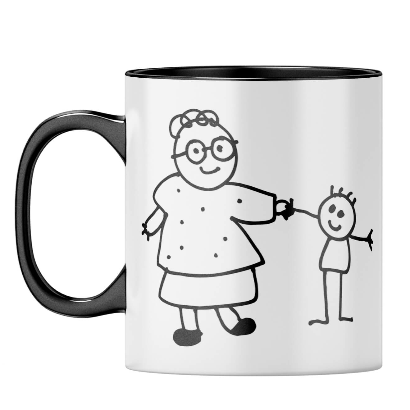 Best Gift for Mother Coffee Mug Black