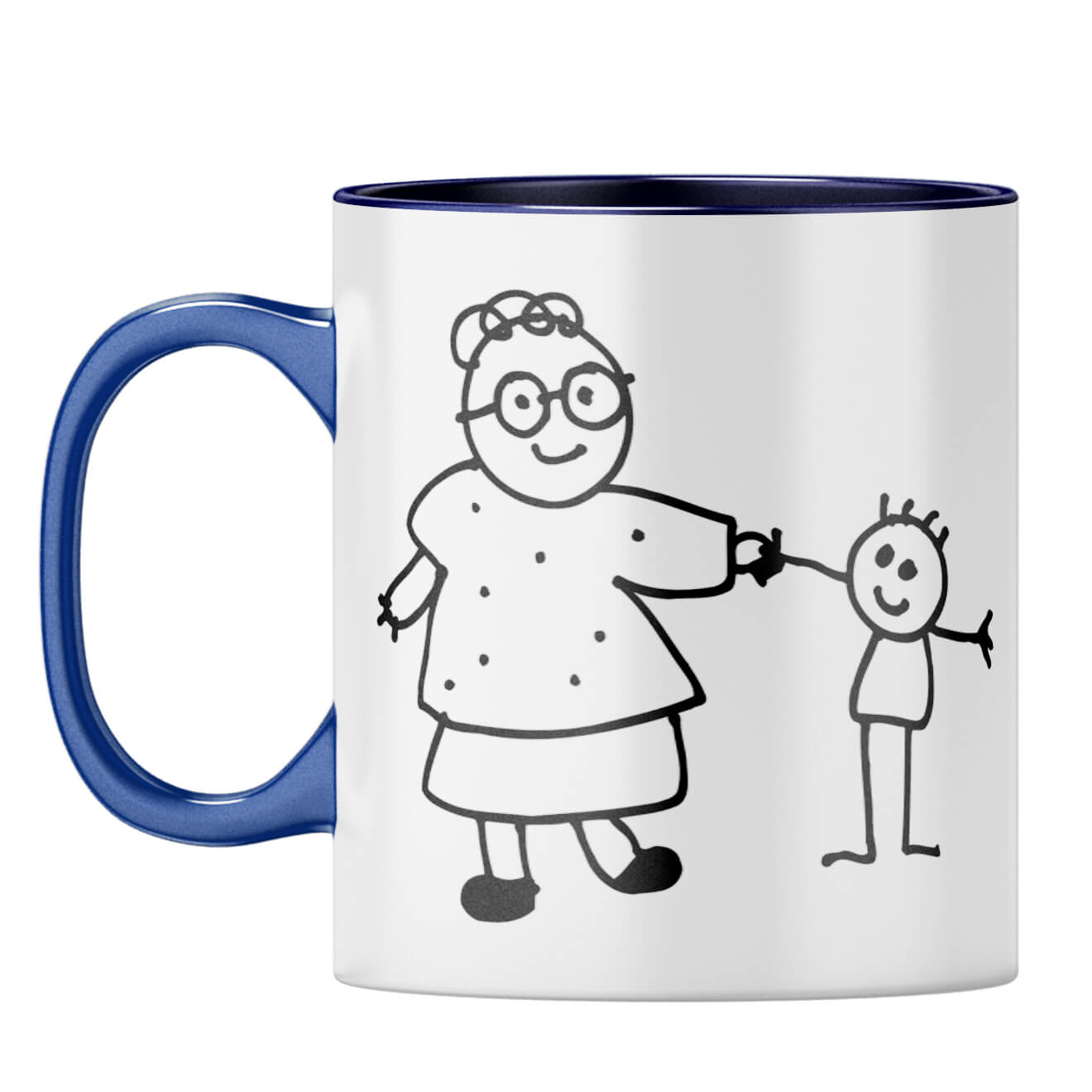 Best Gift for Mother Coffee Mug Dark Blue